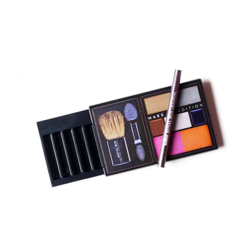 Royal Box Plastic Make-up Black – Elegantní šňupací sada v kosmetickém designu