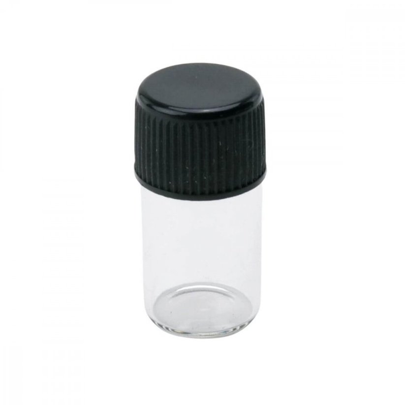 Skleněná lahvička s víkem – 1 ml