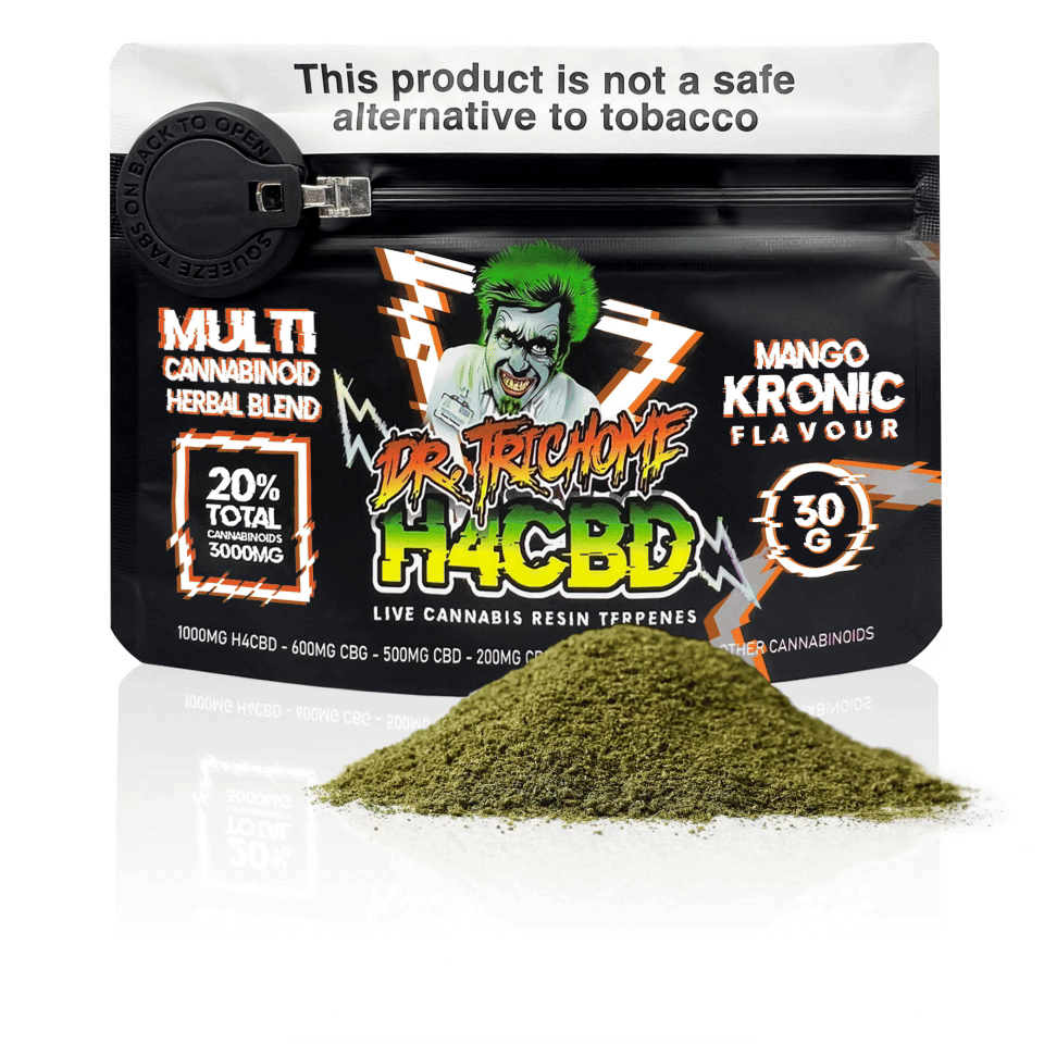 Dr Trichome H4CBD 20% Multi Cannabinoid Herbal Blend 30g