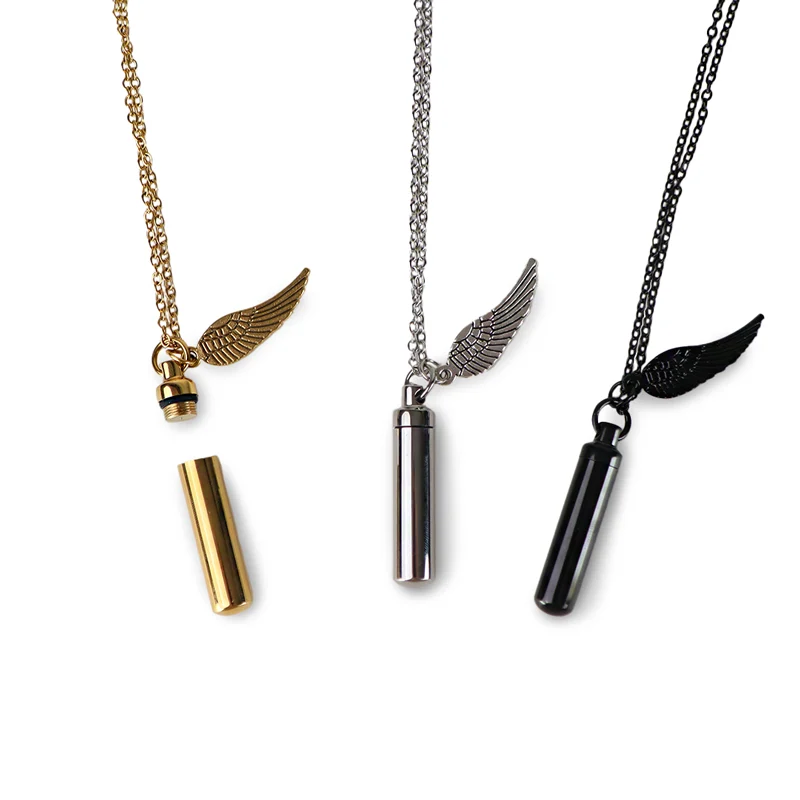 Collier avec capsule secrète – Secret Capsule Pendant Necklace