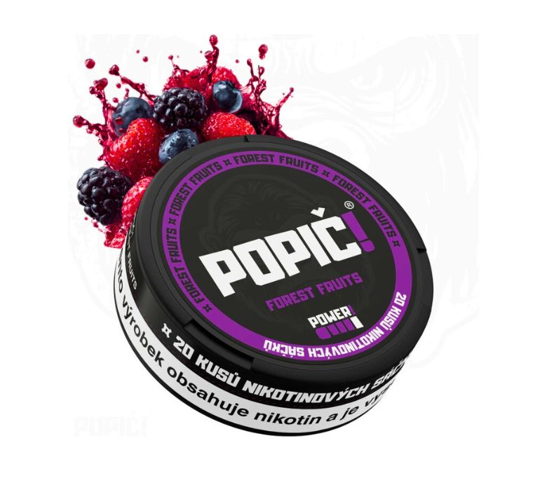 Popič Forest Fruits nikotinové sáčky