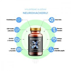 BrainMax - NeuroHacker - Mise à niveau de la dopamine ! - 60 capsules - Performance et Motivation