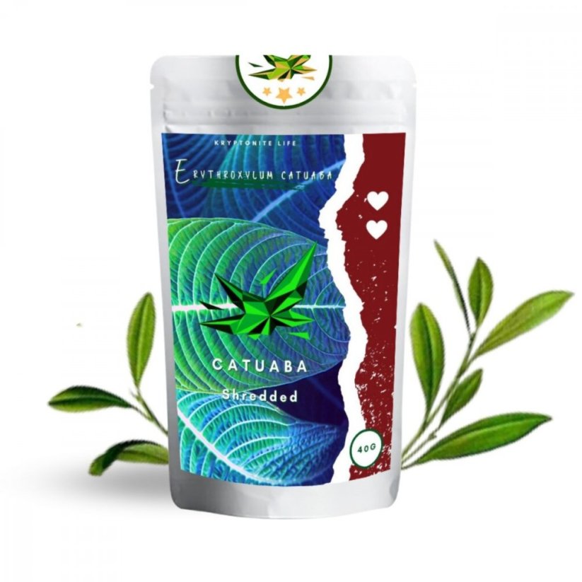 Catuaba (Erythroxylum catuaba) - herbe broyée - 40 g