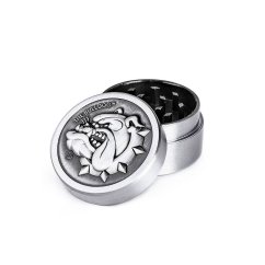 The Bulldog - Metallbrecher Silber - 2-teilig - 40 mm