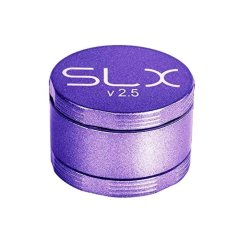 SLX Aluminum Non Sticky Crusher - Purple - 4 parts - 50mm