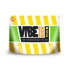 Vibe Orange Kick Plus - 45% CBD & 5% CBG - Orange