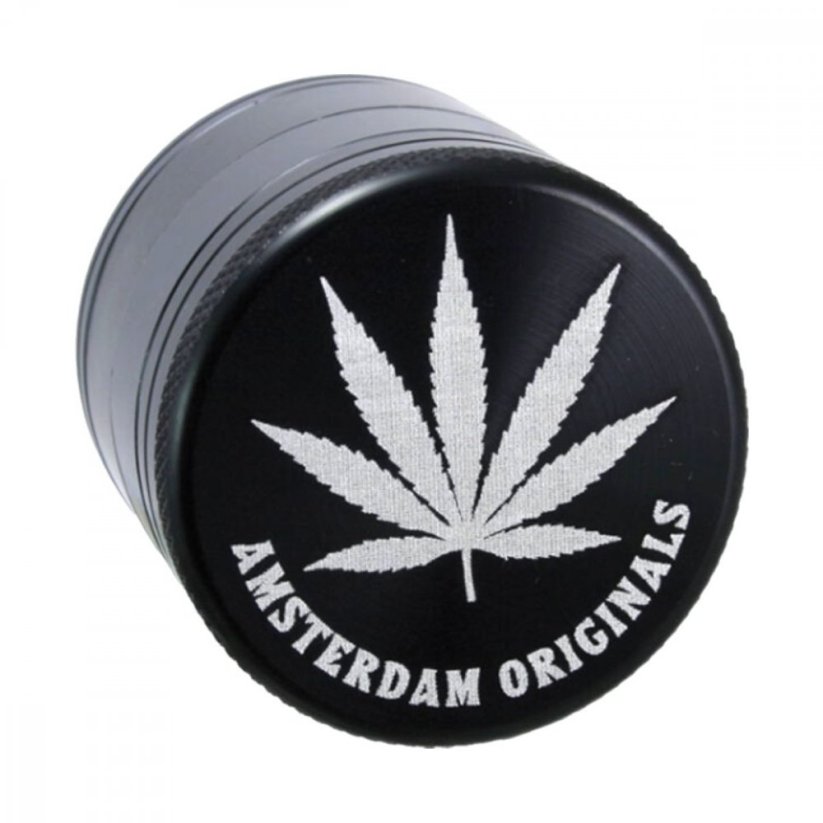 Hliníková drtička Amsterdam Originals - List - 4 části - 50 mm