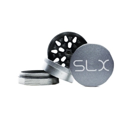 SLX Drtička Aluminium Non Sticky - Stříbrná - 4 části - 50mm