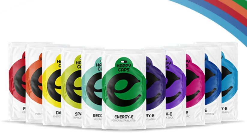 DANCE-E - Energy & Euphoria - Happy Caps