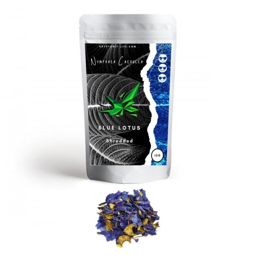 Modrý leknín (Blue lotus) - drcená bylina - 15g