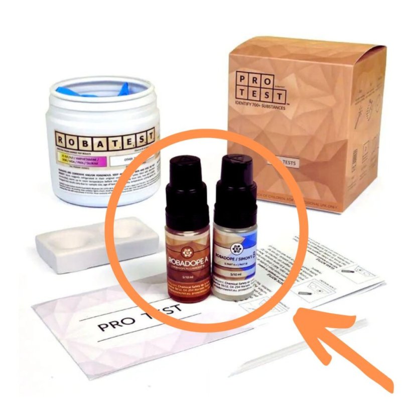 ROBADOPE – PRE Test – Drogový test – Iba činidlo