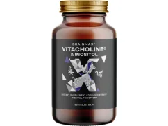 BrainMax VitaCholine® & Inositol – patentovaný cholin s myo-inositolem a vitamínem B6 (P-5-P), 100 rostlinných kapslí