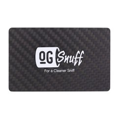 OG SNUFF - Kreditní karta - Uhlíkové vlákno