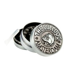 The Bulldog - kovová drtička Silver - 3 části - 40 mm