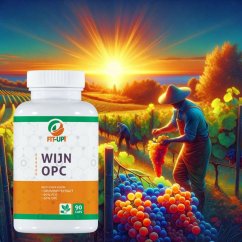 Extrakt z hroznových jader (Wijn OPC) | 90 Vegan Caps - Fit-Up