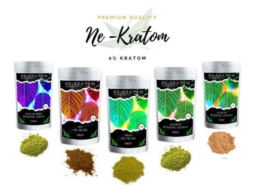 NO-KRATOM - Grüne Mischung - 0% Kratom