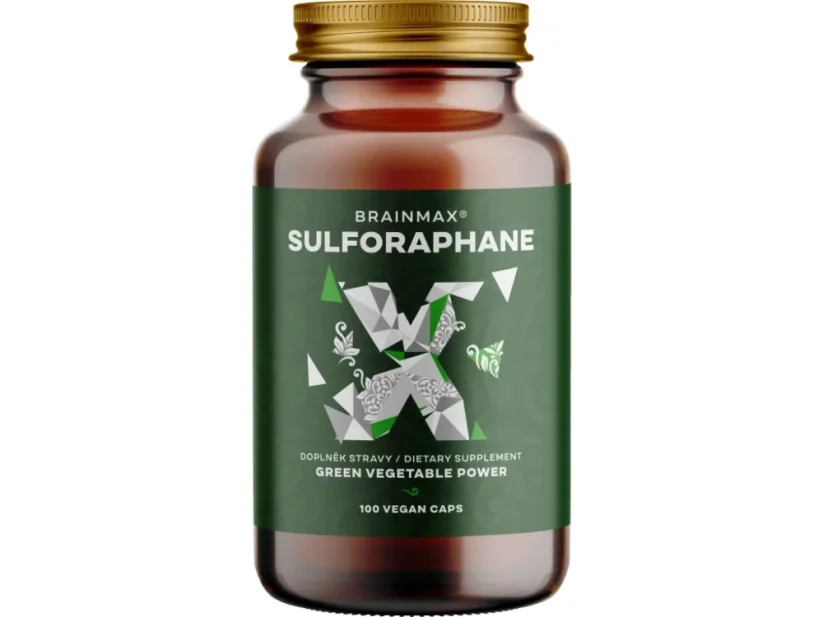 BrainMax Sulforaphane 35 mg | Sulforaphane avec myrosinase de brocoli – 100 gélules végétales