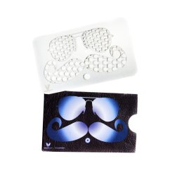 Drtící / Katrovací karta - Brýle s knírkem