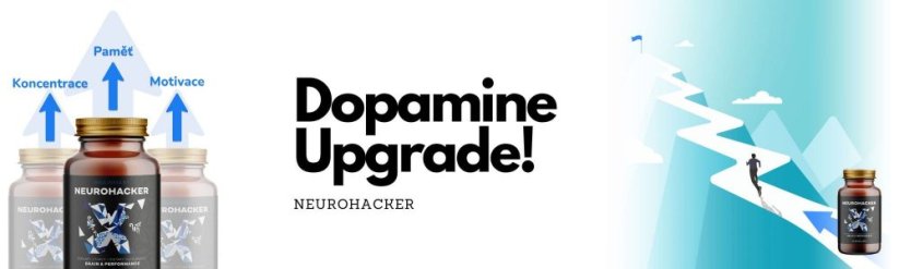 BrainMax - NeuroHacker - Mise à niveau de la dopamine ! - 60 capsules - Performance et Motivation