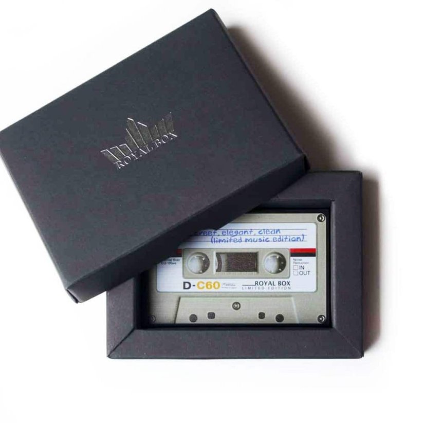 Royal Box Plastic Cassette Black