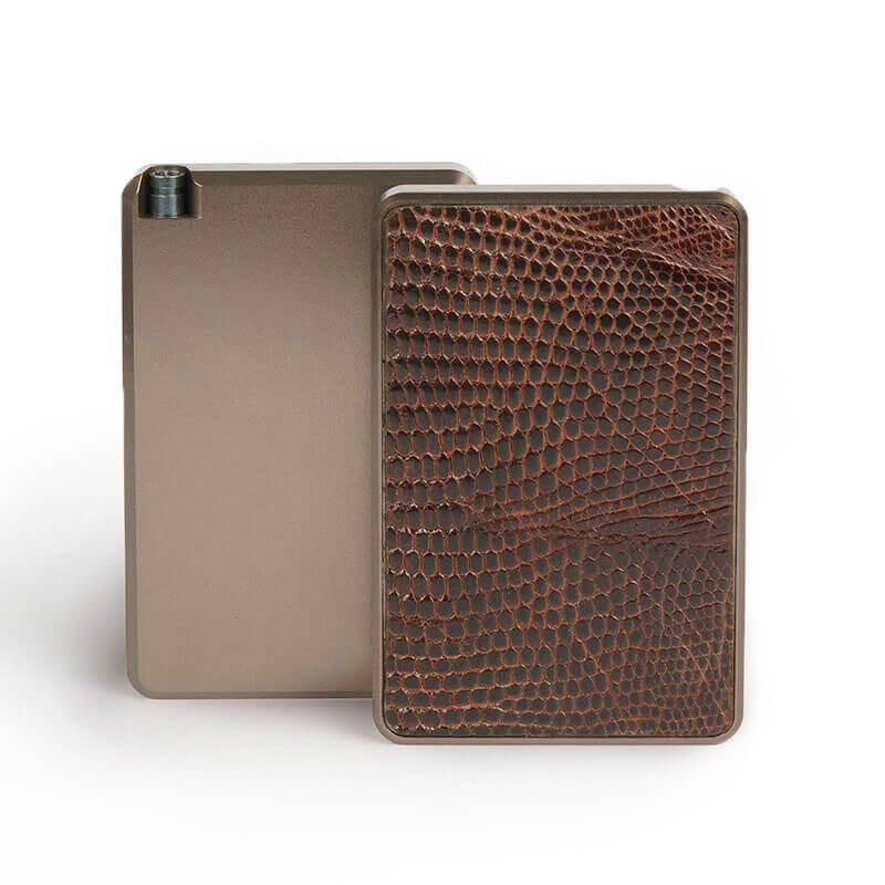 Royal Box Lizard Brown