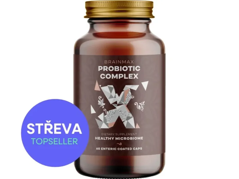 BrainMax Probiotic Complex (Probiotika) – 60 enterosolventních kapslí