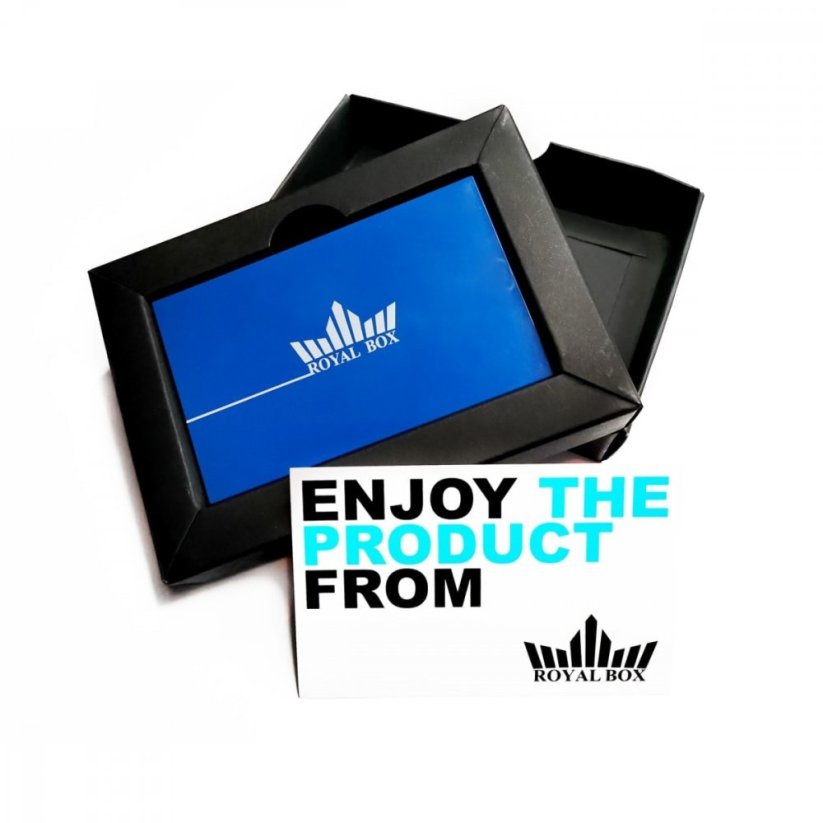 Royal Box Plastic Blue