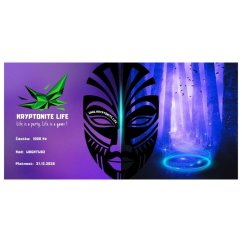 Dárkový Poukaz – Kryptonite Life – „Spiritual Forest“