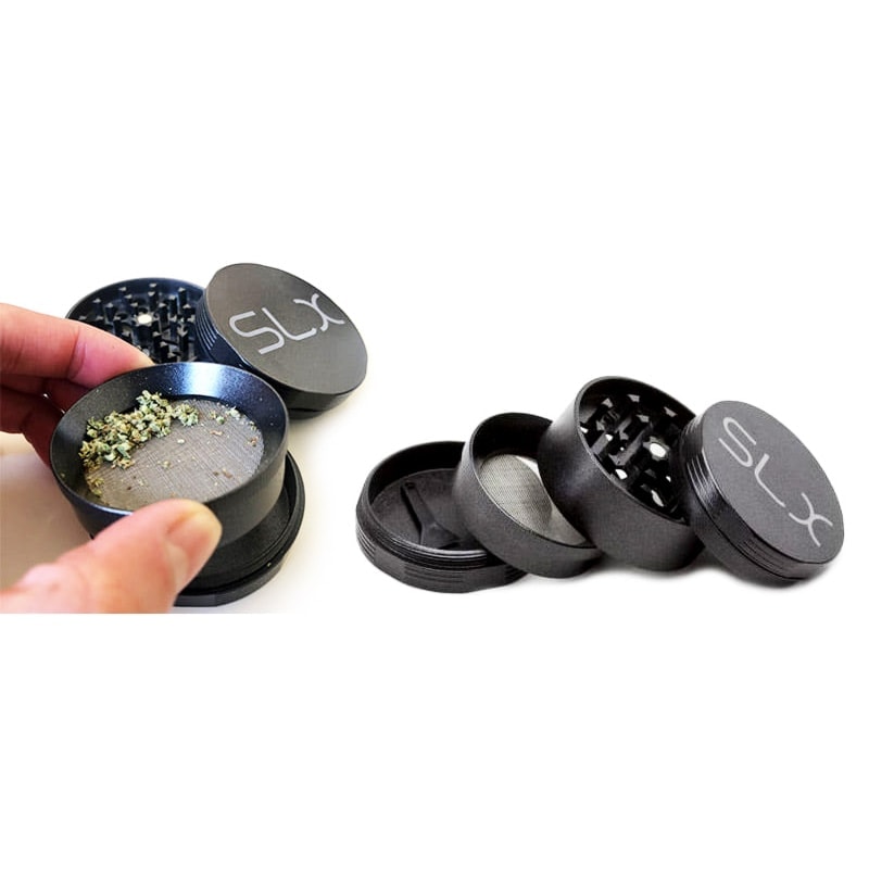 SLX Drtička Aluminium Non Sticky - Stříbrná - 4 části - 50mm