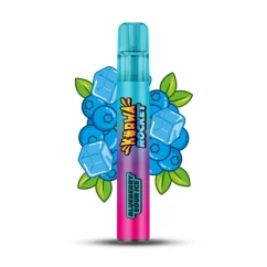 Kurwa Rocket - Blueberry Sour ICE (Sour Blueberry with Ice) - 20 mg