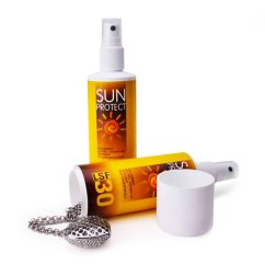 Spray solaire - Boîte de rangement secrète