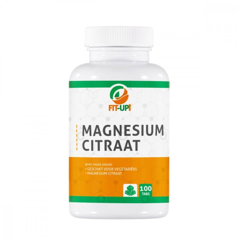 Magnesiumcitrat | 100 Tabs - Fit-Up