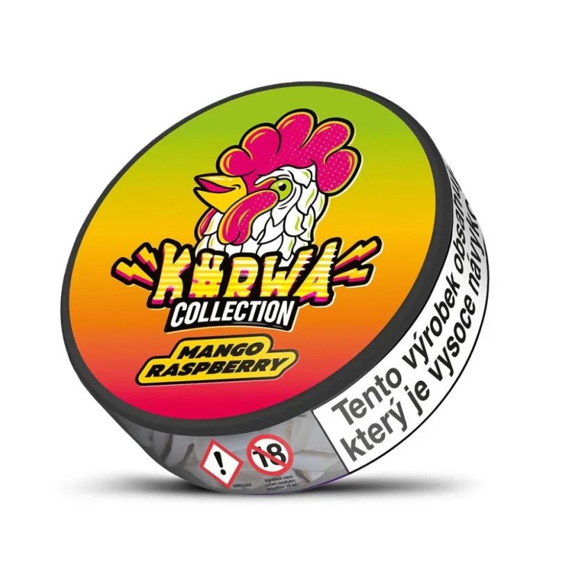 Kurwa Collection - Mango Raspberry - 20 ks - 12mg/sáček