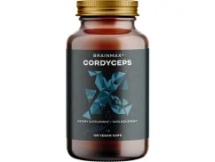 BrainMax Cordyceps Extrakt 500 mg | 50 % Polysaccharide & 20 % Beta-Glucane – 100 pflanzliche Kapseln