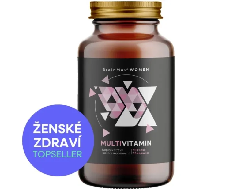 BrainMax Women Multivitamin | Multivitamines pour femmes avec 33 actifs pour immunité, peau & cheveux – 90 gélules
