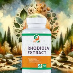Rhodiola Rosea & Siberian Ginseng | 60 Vegan Caps - Fit-Up