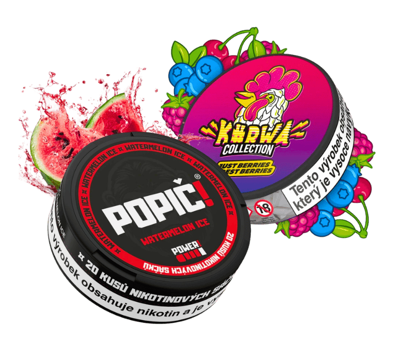 Sachets de nicotine Kurwa & Popi! | Hit brutal