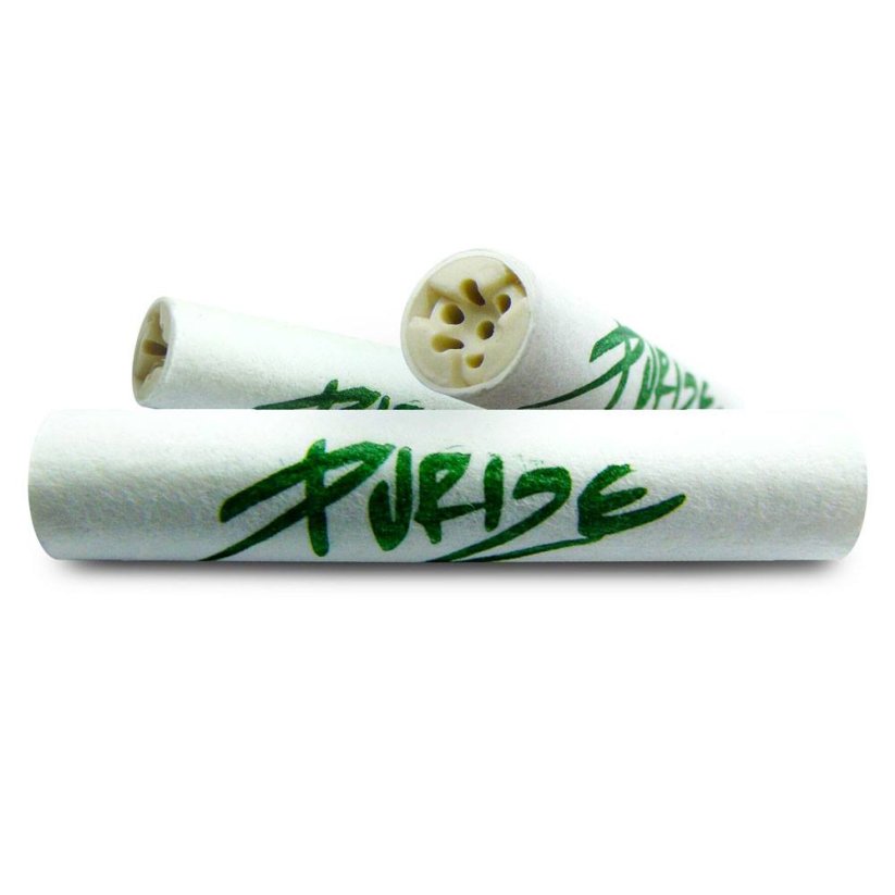 PURIZE - Filtry s aktivním uhlím - Extra Slim - Duhová - 50 ks