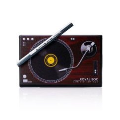 Royal Box Plastic Gramophone Black