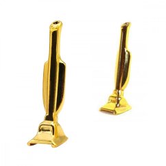 Šňupací trubička - vysavač - zlatá