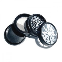 THORINDER crusher - silver - 50 mm - 4 parts