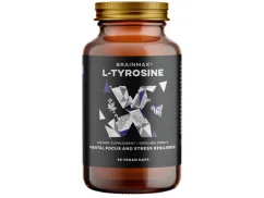 BrainMax L-Tyrosine 750 mg | L-Tyrosine – Amino Acid, Neurotransmitter Precursor, 90 Vegan Capsules