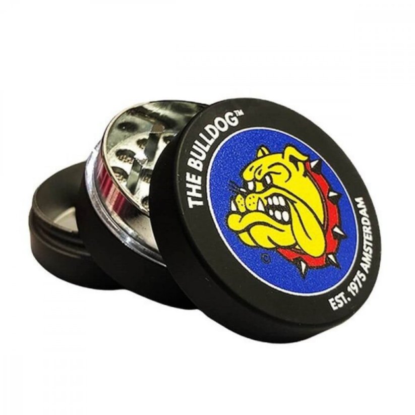 The Bulldog - kovová drtička Black - 3 části - 40 mm