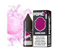 Popič! - Salt - Bubblegum (Osvěžující Sladká Žvýkačka) - 10ml - 20mg