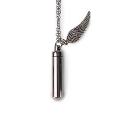 Náhrdelník s tajnou kapslí – Stříbrná