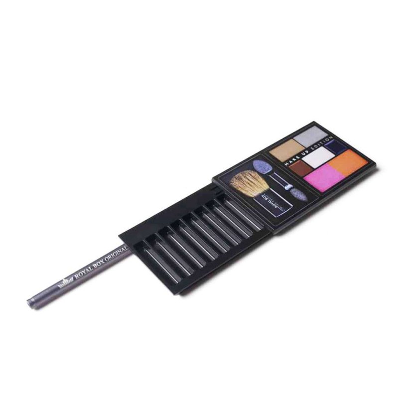 Royal Box Plastic Make-up Black