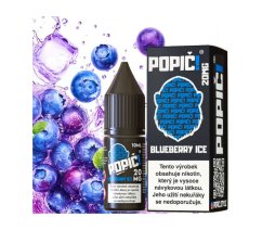 Popič! – Salt – Blueberry Ice (Icy Blueberry) – 10ml – 20mg