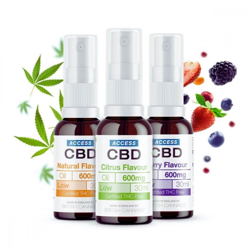 Canabidol Access - CBD OIL - Broad-Spectrum - 1200 mg - 30 ml - Citrus