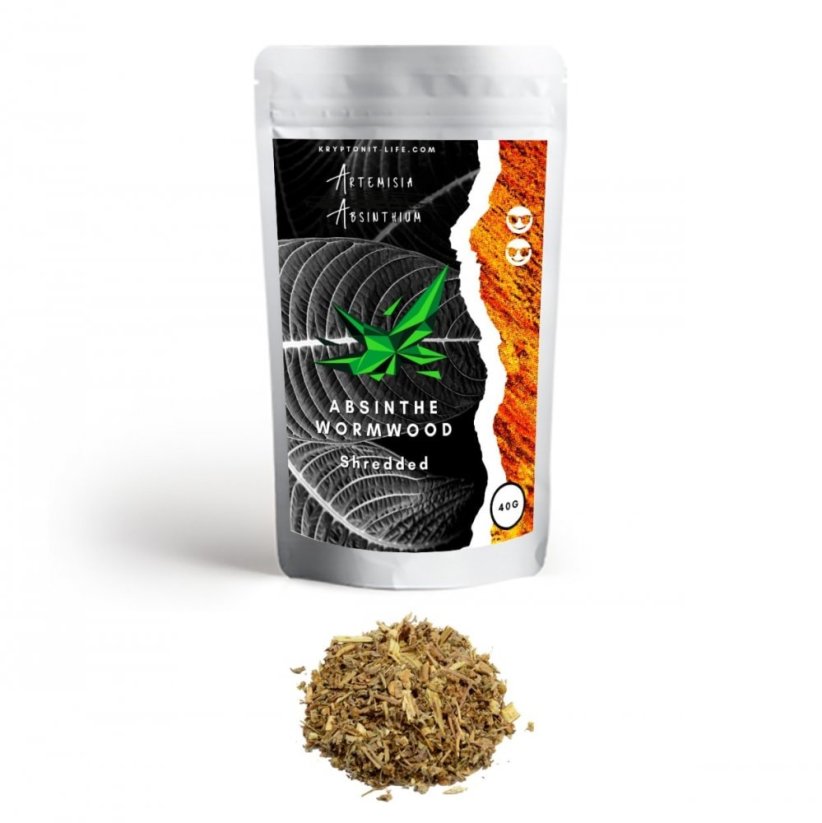 Armoise absinthe (Artemisia absinthium) - Herbe broyée - 40 g