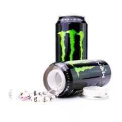 Plechovka Monster - Tajný úložný box